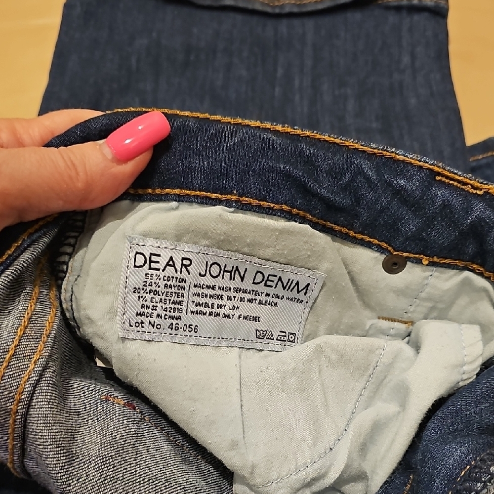 Dear John Dark Blue Denim Jeans - Picture 8 of 9